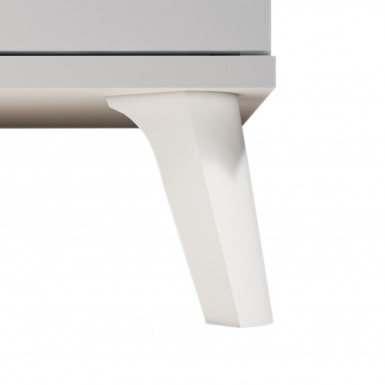 Design Plus Studio Kuchni & Salon Meblowy | SECCO 1140301 Biały alpejski - komoda | 