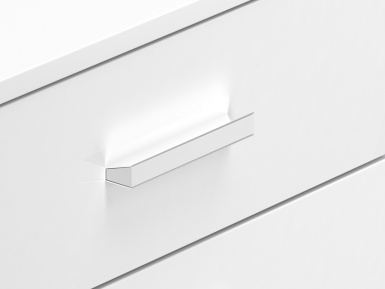 Design Plus Studio Kuchni & Salon Meblowy | SECCO 1140301 Biały alpejski - komoda | 