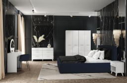 Design Plus Studio Kuchni & Salon Meblowy | SECCO 1140801 Biały alpejski - komoda | 