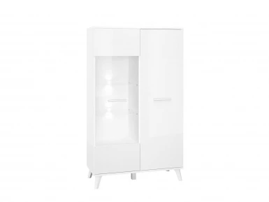 Design Plus Studio Kuchni & Salon Meblowy | SECCO 1140801 Biały alpejski - komoda | 