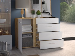 Design Plus Studio Kuchni & Salon Meblowy | Adagio 04 dąb castello - komoda | 