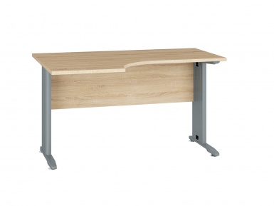 Design Plus Studio Kuchni & Salon Meblowy | Optimal 14 sonoma jasna-biurko | 