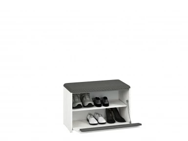 Design Plus Studio Kuchni & Salon Meblowy | Hyga 02 sosna śnieżna/antracyt-szafka | 
