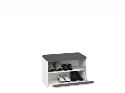 Design Plus Studio Kuchni & Salon Meblowy | Hyga 02 sosna śnieżna/antracyt-szafka | 