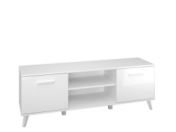 Design Plus Studio Kuchni & Salon Meblowy | SECCO 1140601 Biały alpejski - RTV | 
