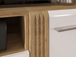Design Plus Studio Kuchni & Salon Meblowy | Adagio 08 dąb castello - dostawka RTV | 