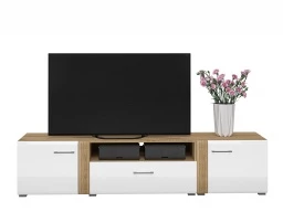 Design Plus Studio Kuchni & Salon Meblowy | Adagio 08 dąb castello - dostawka RTV | 