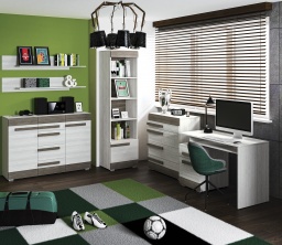 Design Plus Studio Kuchni & Salon Meblowy | BLANCO 14-01 sosna śnieżna - półka | 