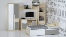 Design Plus Studio Kuchni & Salon Meblowy | Drop 18/19 wstawka biały - półka | 