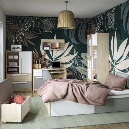 Design Plus Studio Kuchni & Salon Meblowy | Drop 18/19 wstawka biały - półka | 