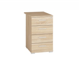 Design Plus Studio Kuchni & Salon Meblowy | Optimal 22-01 korpus sonoma jasna/front sonoma jasna/wieniec sonoma jasna-kontener | 