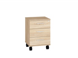 Design Plus Studio Kuchni & Salon Meblowy | Optimal 24-01 korpus sonoma jasna/front sonoma jasna-kontener | 