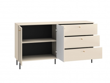 Design Plus Studio Kuchni & Salon Meblowy | Sophie 04 cashmere - komoda 2D3S | 