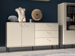Design Plus Studio Kuchni & Salon Meblowy | Sophie 04 cashmere - komoda 2D3S | 