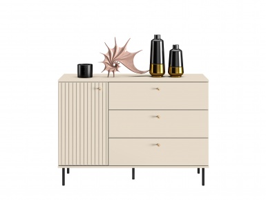 Design Plus Studio Kuchni & Salon Meblowy | Sophie 05 cashmere - komoda 1D3S | 
