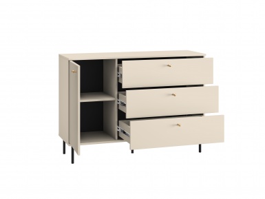 Design Plus Studio Kuchni & Salon Meblowy | Sophie 05 cashmere - komoda 1D3S | 