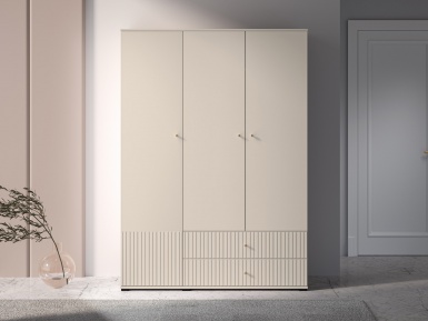 Design Plus Studio Kuchni & Salon Meblowy | Sophie 22 cashmere - szafa 3D2S | 