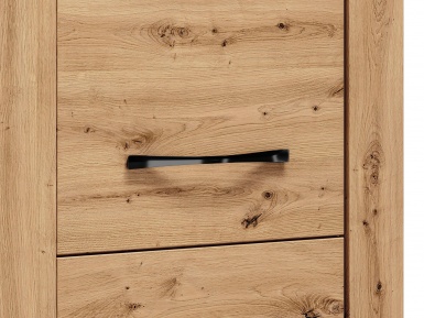 Design Plus Studio Kuchni & Salon Meblowy | ARTIS 02 dąb artisan - regał | 
