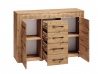 Design Plus Studio Kuchni & Salon Meblowy | ARTIS 07 dąb artisan - komoda | 