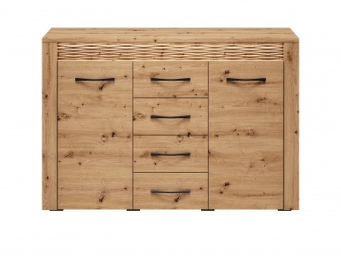 Design Plus Studio Kuchni & Salon Meblowy | ARTIS 07 dąb artisan - komoda | 
