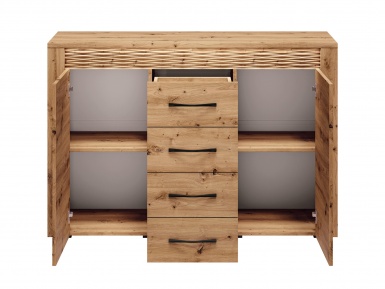Design Plus Studio Kuchni & Salon Meblowy | ARTIS 07 dąb artisan - komoda | 