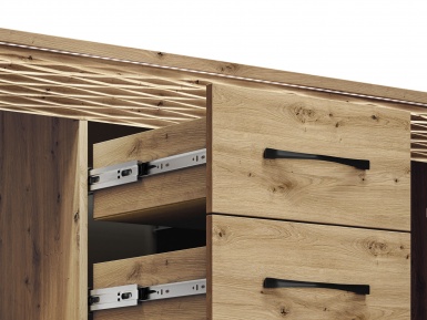 Design Plus Studio Kuchni & Salon Meblowy | ARTIS 07 dąb artisan - komoda | 