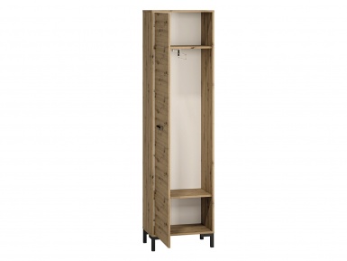 Design Plus Studio Kuchni & Salon Meblowy | Nevio 01 Dąb artisan - szafa | 