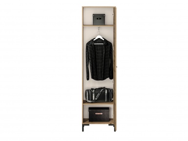 Design Plus Studio Kuchni & Salon Meblowy | Nevio 01 Dąb artisan - szafa | 