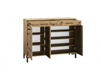 Design Plus Studio Kuchni & Salon Meblowy | Nevio 14 Dąb artisan - komoda | 