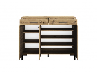 Design Plus Studio Kuchni & Salon Meblowy | Nevio 14 Dąb artisan - komoda | 