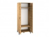 Design Plus Studio Kuchni & Salon Meblowy | Nevio 17 Dąb artisan - szafa | 
