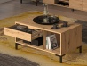 Design Plus Studio Kuchni & Salon Meblowy | Nevio 21 Dąb artisan - stolik | 