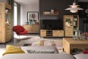 Design Plus Studio Kuchni & Salon Meblowy | Nevio 23 Dąb artisan - biurko | 