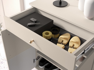 Design Plus Studio Kuchni & Salon Meblowy | Sophie 14 cashmere - szafka 2D1S | 