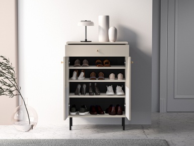 Design Plus Studio Kuchni & Salon Meblowy | Sophie 14 cashmere - szafka 2D1S | 