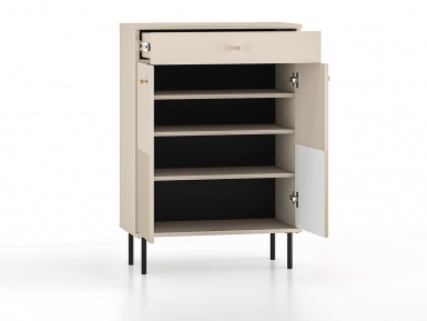 Design Plus Studio Kuchni & Salon Meblowy | Sophie 14 cashmere - szafka 2D1S | 