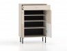 Design Plus Studio Kuchni & Salon Meblowy | Sophie 14 cashmere - szafka 2D1S | 