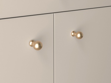 Design Plus Studio Kuchni & Salon Meblowy | Sophie 14 cashmere - szafka 2D1S | 