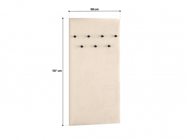 Design Plus Studio Kuchni & Salon Meblowy | Sophie 20 cashmere - wieszak 7W | 