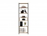Design Plus Studio Kuchni & Salon Meblowy | TRIS 02 dąb artisan/czarny - regał | 