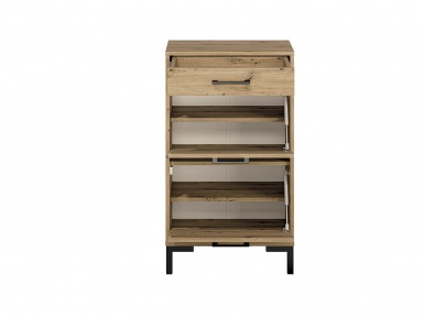 Design Plus Studio Kuchni & Salon Meblowy | Nevio 02 Dąb artisan - szafka na buty | 