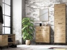 Design Plus Studio Kuchni & Salon Meblowy | Nevio 02 Dąb artisan - szafka na buty | 