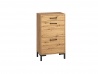 Design Plus Studio Kuchni & Salon Meblowy | Nevio 02 Dąb artisan - szafka na buty | 