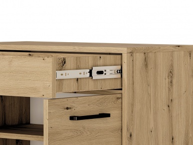 Design Plus Studio Kuchni & Salon Meblowy | Nevio 03 Dąb artisan - szafka na buty | 