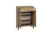 Design Plus Studio Kuchni & Salon Meblowy | Nevio 03 Dąb artisan - szafka na buty | 