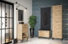 Design Plus Studio Kuchni & Salon Meblowy | Nevio 02 Dąb artisan - szafka na buty | 