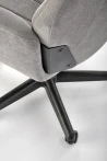 Design Plus Studio Kuchni & Salon Meblowy | HARPER fotel gabinetowy popielaty (1p1szt) | 2010001195344