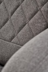 Design Plus Studio Kuchni & Salon Meblowy | HELDER 2 fotel gabinetowy popielaty (1p1szt) | 2010001199960