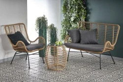 Design Plus Studio Kuchni & Salon Meblowy | IKARO XL sofa naturalny-popiel (1p2szt) | 2010001183518