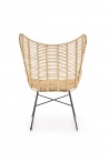 Design Plus Studio Kuchni & Salon Meblowy | INDIANA fotel wypoczynkowy rattan naturalny (2p1szt) | 2010001173083